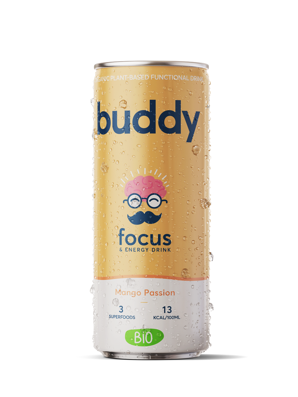 Buddy Focus Mango Passion 25 cl - Belinbox